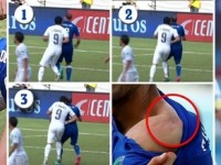Suarez kafshon Chiellinin