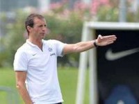 Allenamento pomeridiano Juventus , amichevole con il Lucento