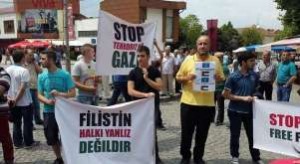Prizren-protest ne perkrahje te palestinezve