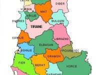 harta e shqiperise
