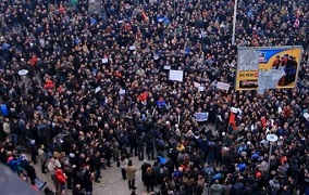 protesta kunder jabllanoviqit