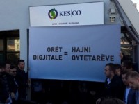 KEDS-protesta opozites
