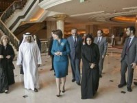 Jahjaga ne Emiratet Arabe
