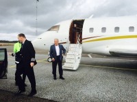 Behgjet Pacolli me avion