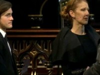 Celine Dion ne varrimin e burrit