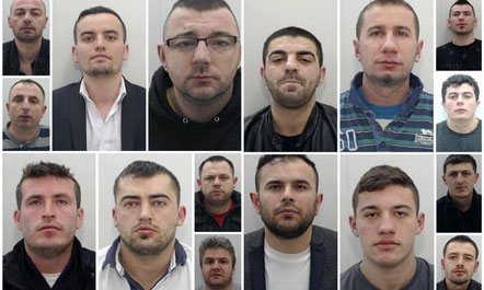 Arrestohet banda shqiptare e Manchesterit