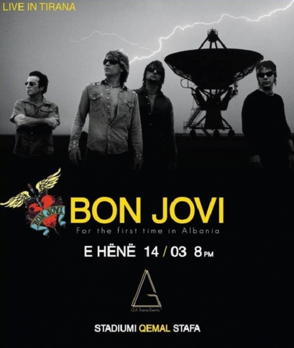 Bon Jovi ne Tirane