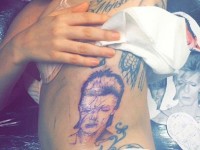 Lady Gaga-tatuazh David Bowie