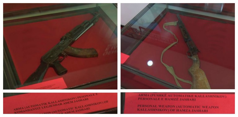 Këto janë armët me të cilat kanë luftuar Adem e Hamzë Jashari