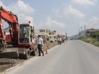 Rahovec-trotuari ne rrugen e UCK