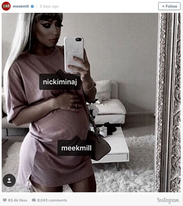 Nicki Minaj shtatzene