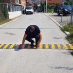 Rahovec-shenjezimi horizontal i rrugeve