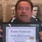 Arnold Schwarzenegger-diploma
