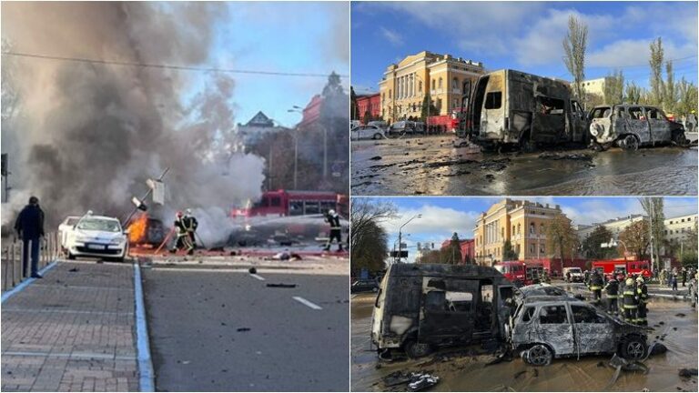 Kievi thotë se sulmet me raketa ruse plagosën dhjetë persona në lindje të Ukrainës