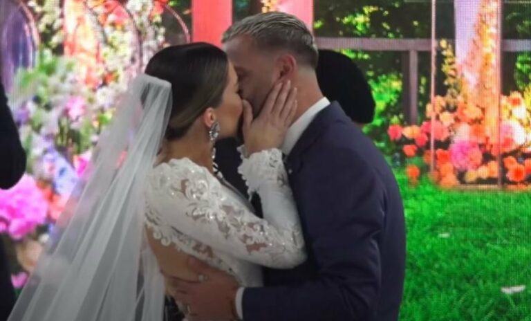 Një vit nga dasma e Luizit dhe Kiarës në Big Brother – momenti magjik i puthjes që mori vëmendjen e të gjithëve