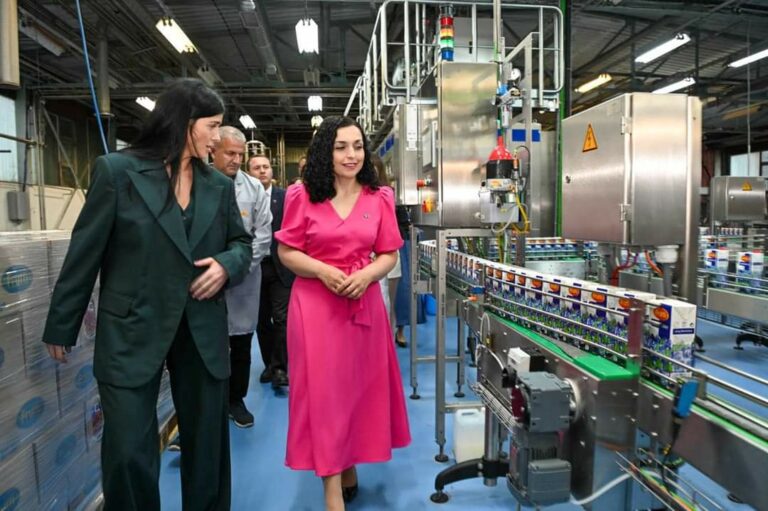 Osmani viziton kompaninë “Frutti” në Prizren