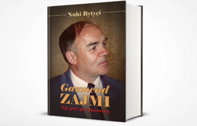 Doli nga shtypi libri “Gazmend Zajmi – një jetë për Kosovën”
