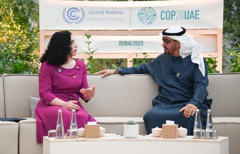 Osmani takon presidentin e Emirateve, flasin për thellimin e bashkëpunimit