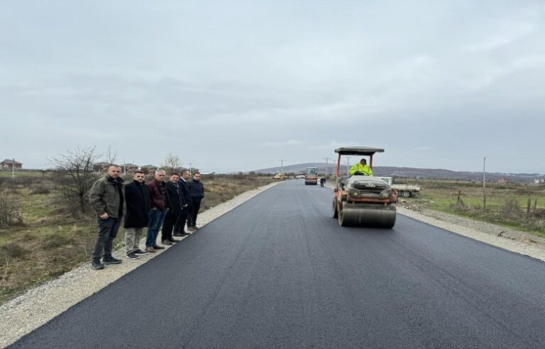 Malishevë, nis asfaltimi i rrugës Gurbardh – Turjakë