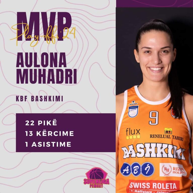 Muhadri, MVP e gjysmëfinales së dytë