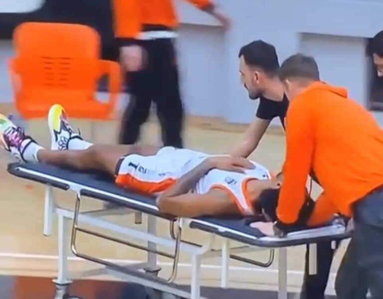 Basketbollisti i Bashkimit rikthehet në sallë, gjendja e tij është stabile (foto)