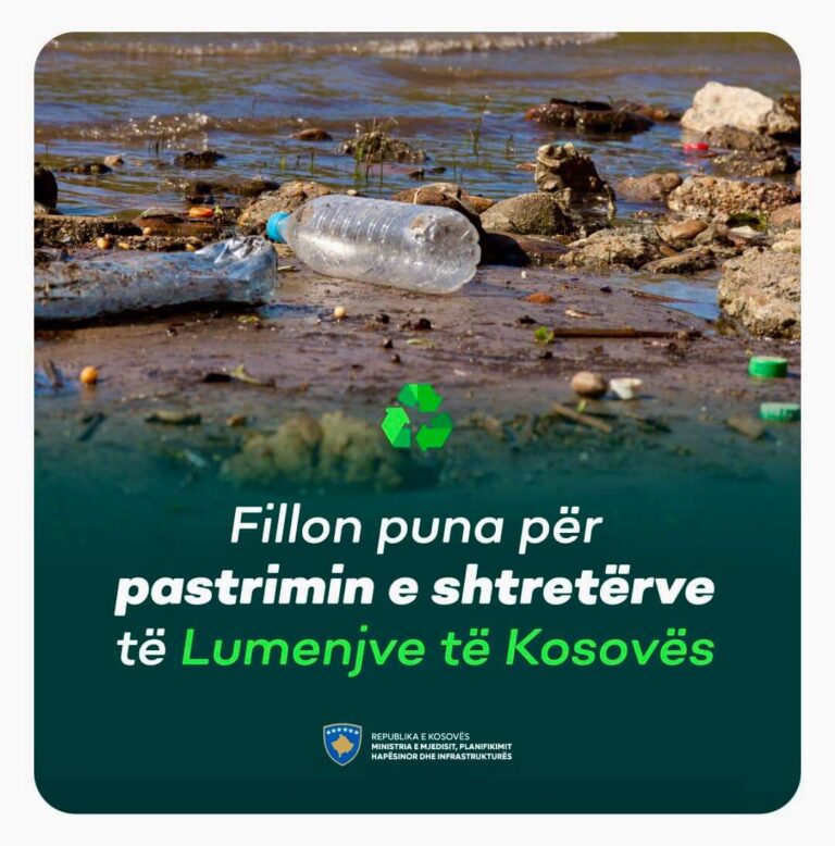 Ndahen 2 milionë euro për pastrimin e këtyre lumenjve të Kosovës