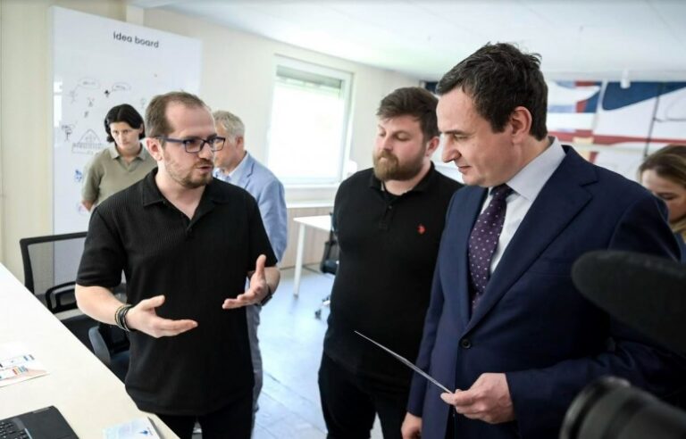 Kurti vizitoi Parkun e Inovacionit dhe Trajnimit në Prizren