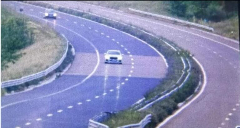 Voziti 222 km/h në autostradën “Ibrahim Rugova”, gjobitet shoferi me 500 euro