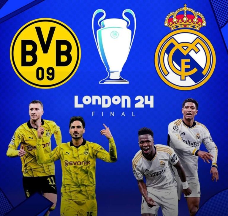 Borussia Dortmund – Real Madrid, finalja e madhe e Ligës së Kampioneve