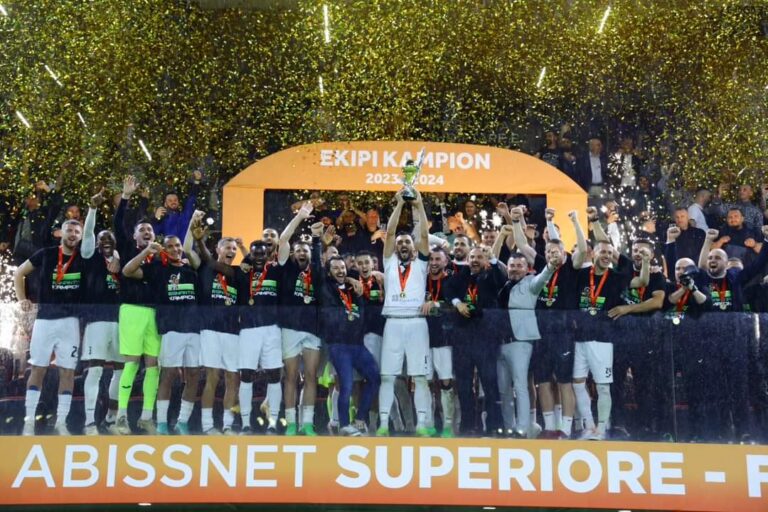 Egnatia, kampione e Shqipërisë për herë të parë