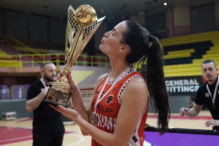 Aulona Muhadri, dominuesja e basketbollit në vitin 2024