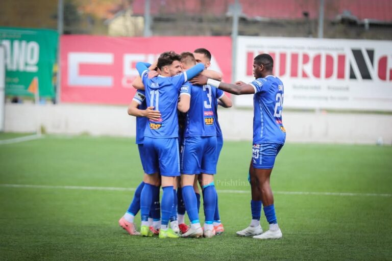 Prishtina shkatërron Suharekën 0-4, i afrohet Evropës