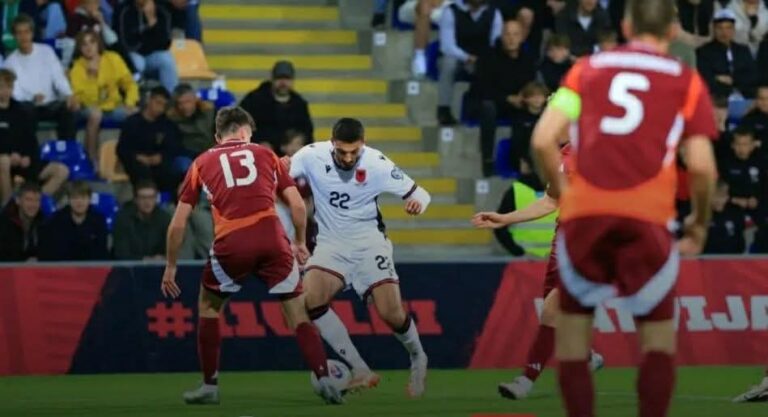 Zhgënjim në Letoni, Shqipëria nuk shkon më shumë se barazimi 1-1