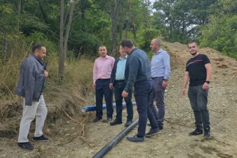 Ndërtimi i ujësjellësit kryesor për 15 fshatra dhe Dragashin drejt përfundimit