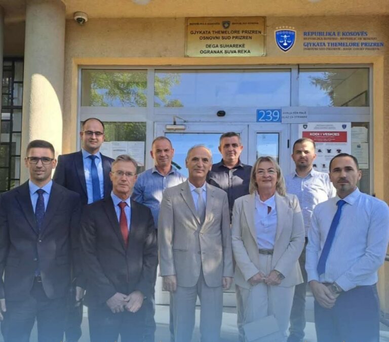 Suhareka, shembull i funksionimit efikas të lëndëve gjyqësore