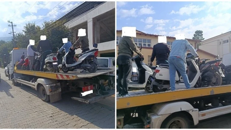 Policia sekuestron shtatë motoçikleta në afërsi të shkollave në Prizren