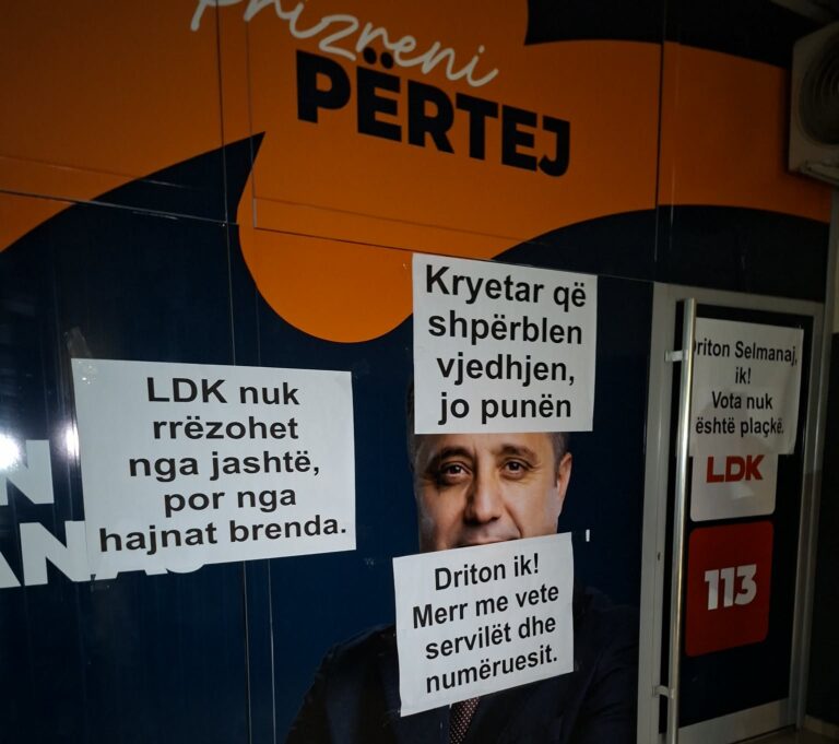 Aktivistë të LDK-së në Prizren akuzojnë kryetarin e degës, Driton Selmanaj, për manipulim votash
