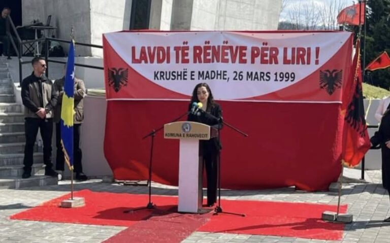 27-vjetori i masakrës së Krushës së Madhe, Osmani: Ishte krim me paramendim