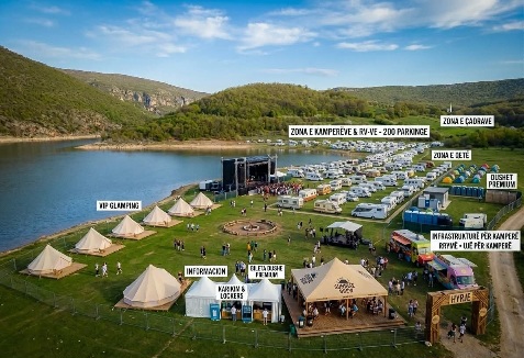 Prizreni do të organizojë për herë të parë Festivalin e Kampingut  mbi 200 kamperë do të marrin pjesë