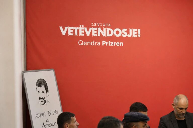 Vetëvendosje në Prizren zhvillon takim mobilizues me strukturat e saj
